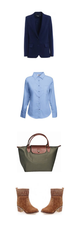 outfit-pantalon-beige-y-saco-azul