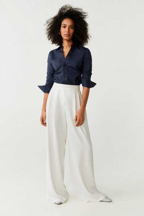 look-con-camisa-azul-mujer