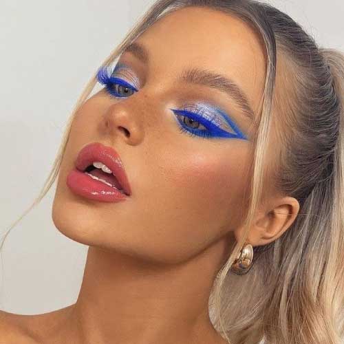maquillaje-para-vestido-azul