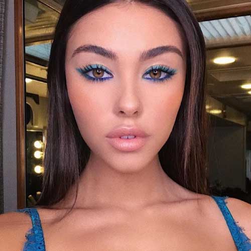 maquillajes-con-vestido-azul