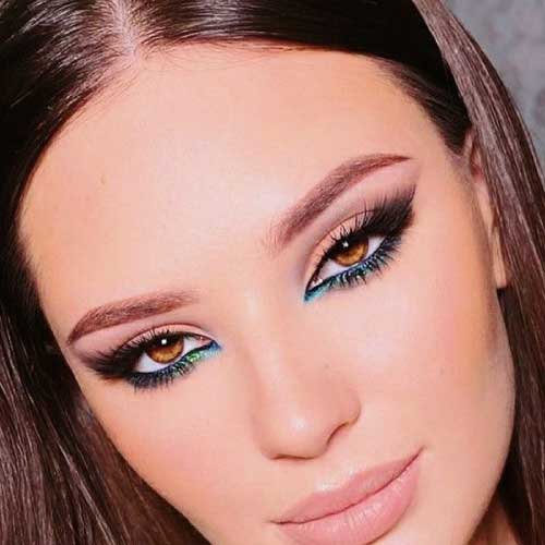 maquillajes-de-ojos-para-un-vestido-azul