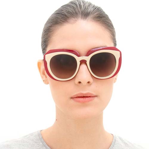 gafas de sol con doble-montura