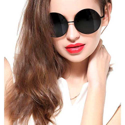 gafas de sol redondas