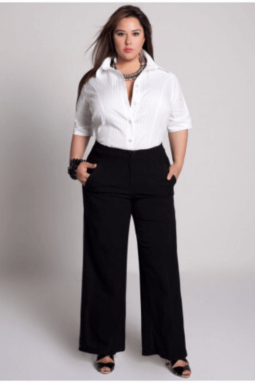 look pantalon para mujeres gorditas