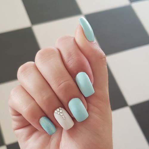 Uñas Verde Agua, Tendencia! Ideas Para Tu Manicura De Color Verde Agua ?? ✓  Blog Druni 