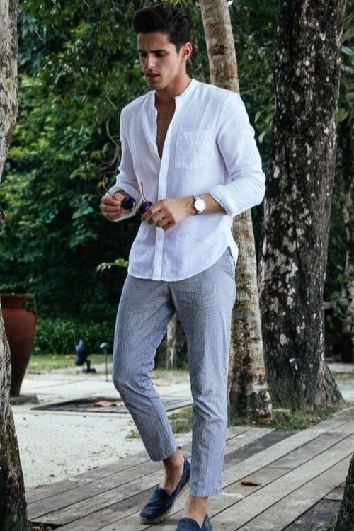 ex esclavo bebida OUTFIT VERANO HOMBRE, playa, LOOKS, formal [2022 ]