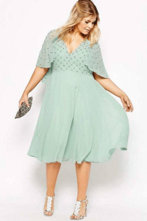 ropa formal mujeres gordita