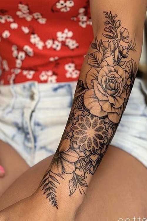 tatuajes-para-mujer-en-el-brazo-rosas